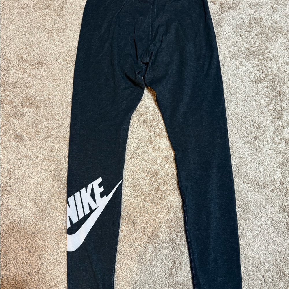 Nike Black and White Athletic Leggings